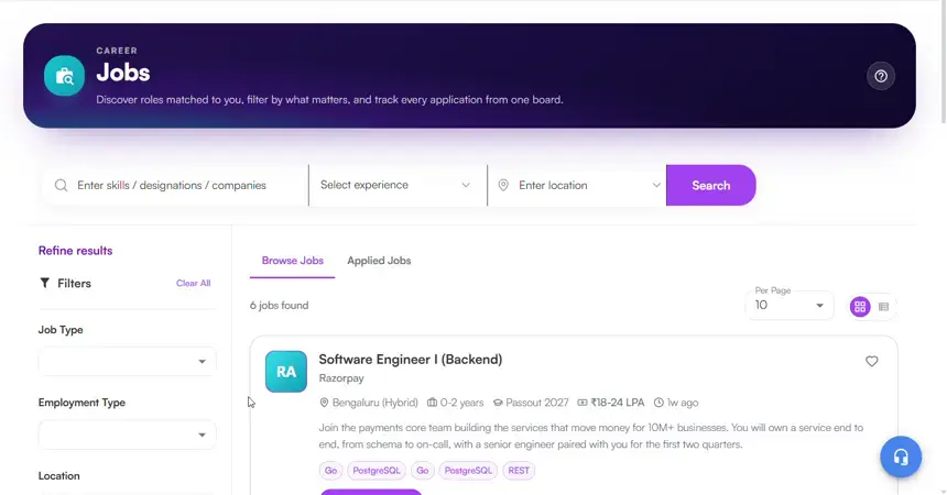 Every job, just for you — the AI Linc platform
